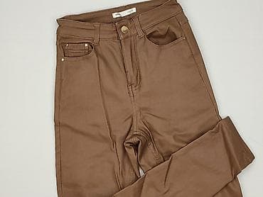 jeansy bez elastanu: Spodnie materiałowe damskie, rozmiar XS — 1