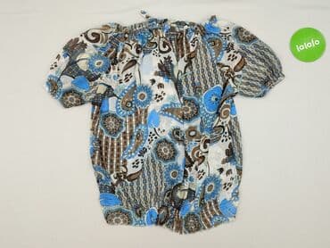 koszulka z długim rękawem w paski: Bluzka damska, S — 2