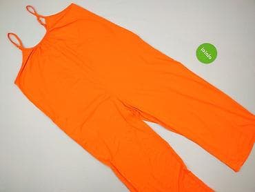 strój do surfingu: Damski kombinezon na ramiączkach – neonowy pomarańcz - Rozmiar: L — 2
