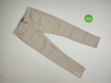 python t shirty: Material trousers for women, size M (EU 38) — 2