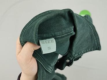 Ubrania damskie: Denim, Kurtka jeansowa damska, rozmiar S — 4