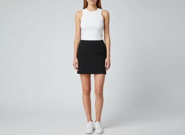 mini spódniczka czarne: Spódnica damska, rozmiar XS — 6