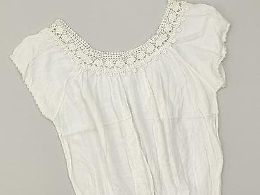 azurowa bluzka: Bluzka damska, rozmiar S — 1