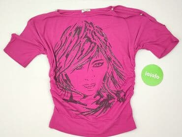 bluzki nietoperz plus size: T-shirt damski, rozmiar XL — 2