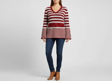 buty zimowe lv: Sweter damski, rozmiar XL — 6