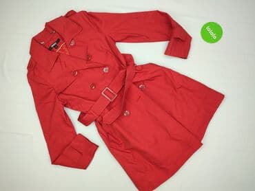 czerwony płaszcz: DKNY, Płaszcz damski, S — 2