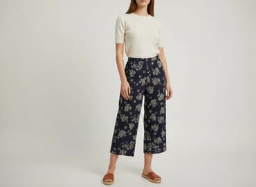 dżinsy kuloty: Spodnie 3/4 damskie, rozmiar S — 5