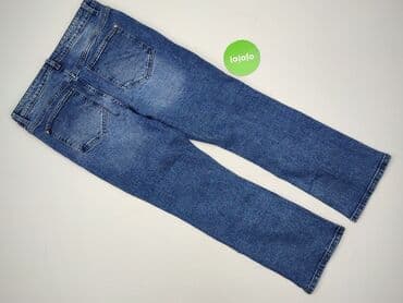 dziurawe dżinsy: Jeansy damskie, rozmiar L — 4