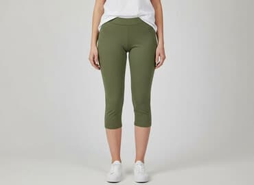 czarne legginsy ciążowe: Legginsy Krótkie damskie, rozmiar S — 1