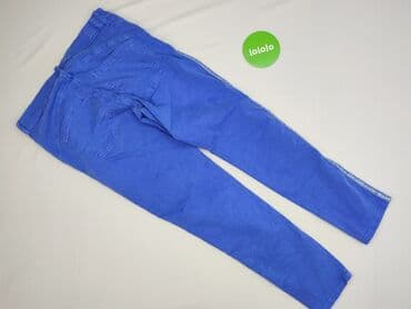 srebrne jeansy: Jeans for women, size L — 4