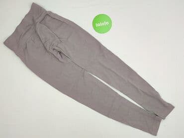 kremowe legginsy prążkowane: Legginsy Sportowe damskie, rozmiar S — 2