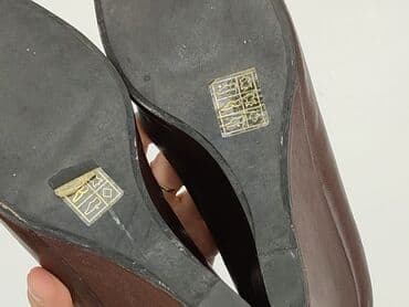 buty na koturnie z futerkiem: Półbuty damskie, rozmiar 40 — 5