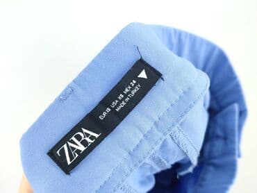 Zara, Material trousers for women, size XS (EU 34) — 4