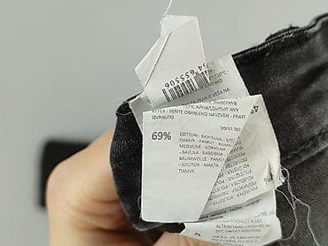 modne jeansy cropped: Jeansy damskie, rozmiar S — 5