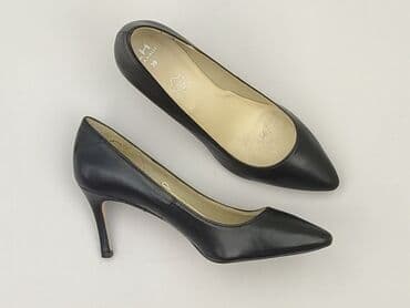 skórzane buty do przedszkola: Półbuty damskie, rozmiar 39 — 1