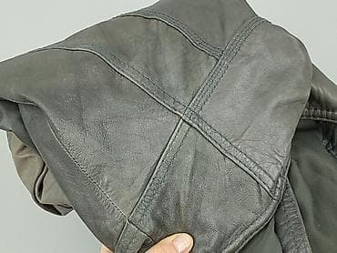 m43 kurtka: Bershka, Kurtka skórzana damska, rozmiar M — 8