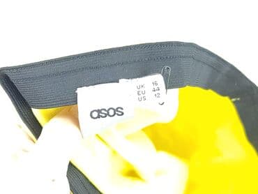 spódnice plisowane żółta: Asos, Spódnica damska, rozmiar 2XL — 4