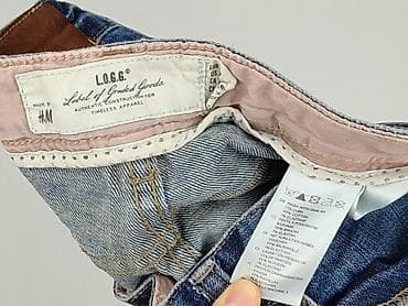 spodnie mom hm: H&M L.O.G.G., Szorty damskie, rozmiar M — 4