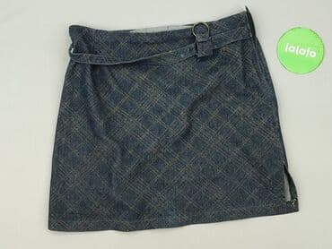 granatowa spódnice mini: Spódnica damska, rozmiar S — 3