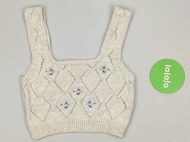 bluzka na drutach na lato: Top damski, rozmiar S — 3