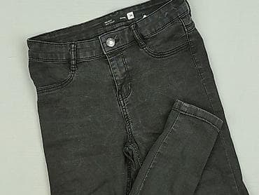 modne jeansy cropped: Jeansy damskie, rozmiar S — 1