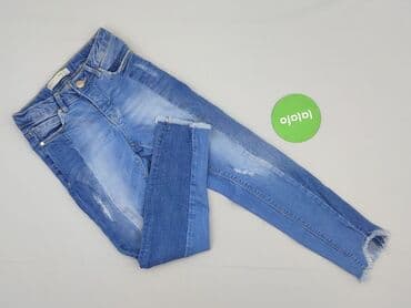 spodnie stradivarius: Spodnie jeansowe, Zara, 7 lat, 122, stan - Bardzo dobry — 2
