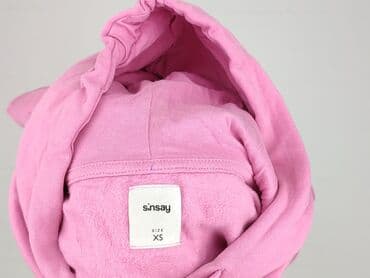 bluzy widzewa: Sinsay, Bluza z kapturem damska, rozmiar XS — 4