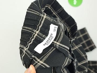 pull on trousers h: Reserved, Spodnie materiałowe damskie, rozmiar L — 4