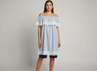 sukienki w paski: Sukienka damska, rozmiar S — 6