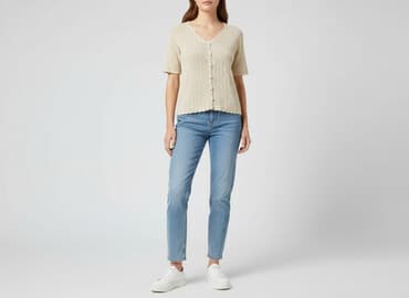 poliamid w swetrze: Nicole, Kardigan damski, rozmiar S — 7