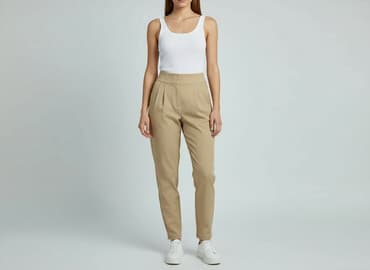 biale legginsy sinsay: Sinsay, Spodnie materiałowe damskie, rozmiar 2XS — 7