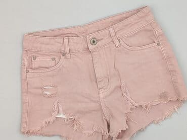 różowe szorty jeansowe damskie: Denim Collection, Szorty damskie, rozmiar XS — 1