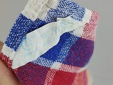 Artykuły papiernicze: Bawełniana ściereczka kuchenna w kratę - Materiał: 100% bawełna — 4