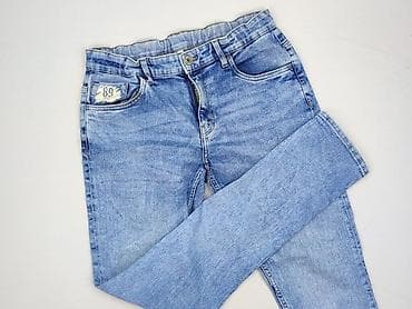 jeansy bootcut: Spodnie jeansowe, C&A, 5-6 lat, 116, stan - Bardzo dobry — 1