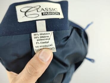 spódniczka welurowa: Classic, Spódnica damska, rozmiar 4XL — 5