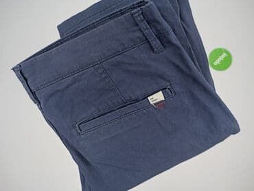 czerwone spodnie z wysokim stanem zara: Zara, Chinosy dla mężczyzn, rozmiar S — 6