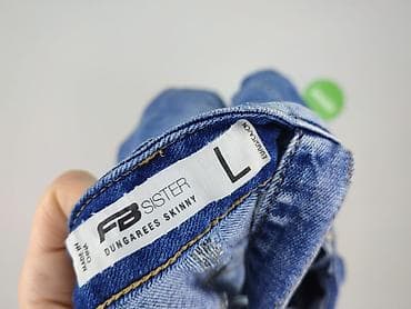 jeans pull and bear: FB Sister, Ogrodniczki damskie, rozmiar L — 4