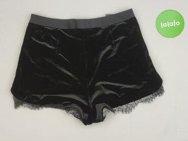 welurowy dres krótkie spodenki: Topshop, Szorty damskie, rozmiar M — 3