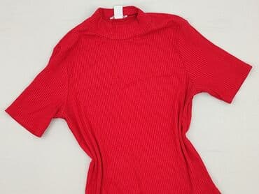 koszulka z prazkowanej dzianiny: Amisu, T-shirt damski, rozmiar S — 1
