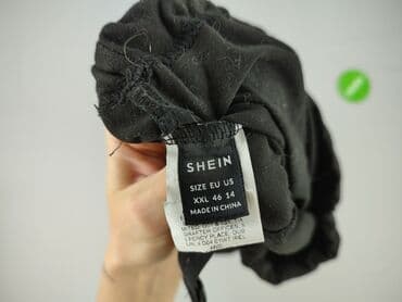 długie spodnie damskie dla wysokich: Shein, Spodnie materiałowe damskie, rozmiar 3XL — 4