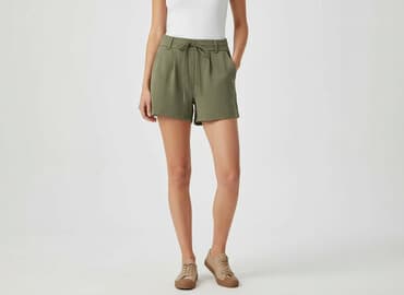 szorty damskie khaki: ONLY, Szorty damskie, rozmiar XS — 6