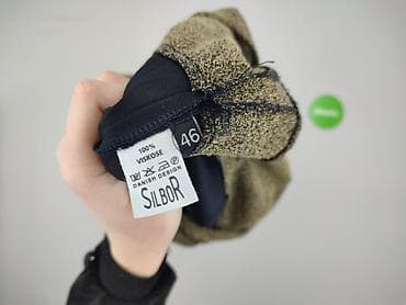 szara bluzki oversize: Bluzka damska, rozmiar 4XL — 5