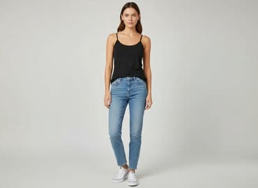 bluzka h m basic: H&M Basic, Top damski, rozmiar S — 7