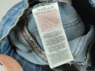 spodnie w gwiazdki bershka: Spodnie jeansowe, So cute, 12-18 miesięcy, stan - Bardzo dobry — 5