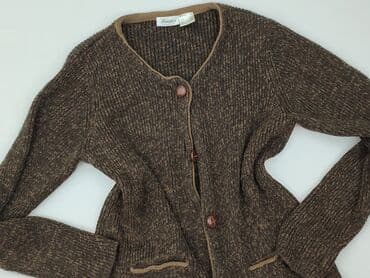 sweter z wełny czesankowej: Kardigan damski, rozmiar L — 1