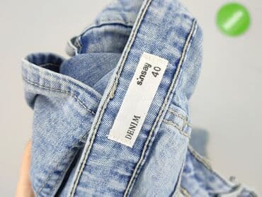 distressed jeans: Sinsay, Jeansy damskie, rozmiar L — 4
