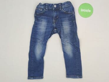 legginsy eskadron: Spodnie jeansowe, H&M, 2-3 lat, 98, stan - Bardzo dobry — 3