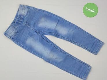 legginsy z dodatkiem skóry: Spodnie jeansowe, Little kids, 5-6 lat, 116, stan - Bardzo dobry — 2