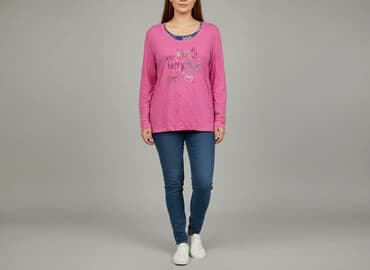 piżamy damskie hello kitty: Bluzka damska, rozmiar 2XL — 6