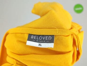 bluzka żółta w czarne paski: Bluzka damska, rozmiar XL — 4